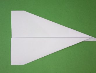 how to make a paper airplane step by step