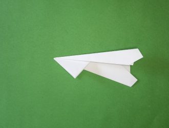 how to make a paper airplane step by step