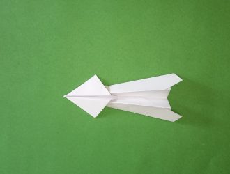 how to make a paper fast airplane