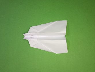 how to make a paper fast airplane