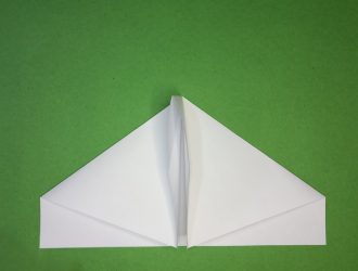 how to make a paper airplane step by step