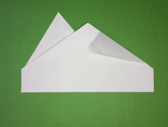 to make a paper aeroplane