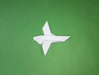 how to make a paper airplane step by step