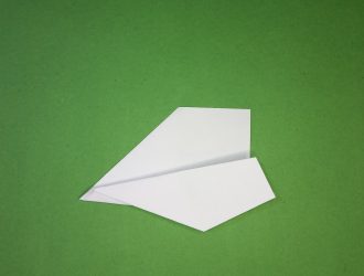 how to make a paper airplane step by step