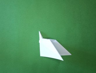 how to make a paper airplane step by step