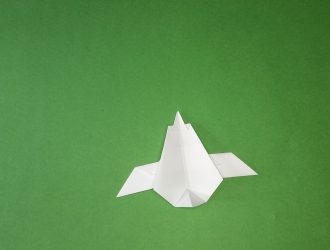 to make a paper aeroplane