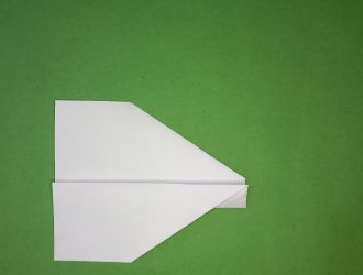 to make a paper aeroplane