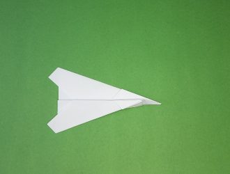 how to make a paper airplane step by step