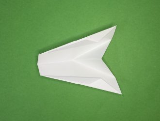 how to make a paper airplane step by step