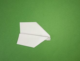 to make a paper aeroplane