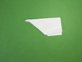 how to make a paper airplane step by step